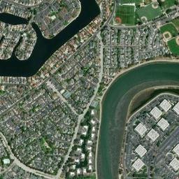 Pitcairn Dr Foster City California High Resolution Satellite Map