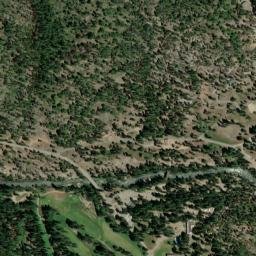 Wawona California High Resolution Satellite Map