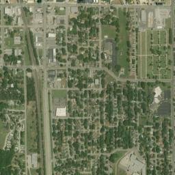 401-499 S Georgie Ave Derby KS High Resolution Satellite Map