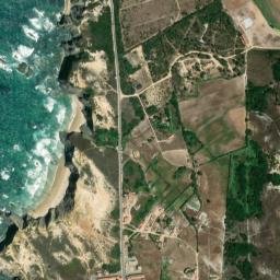 Zambujeira do Mar map(satellite map)