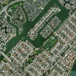 Redwood Shores map(satellite map)