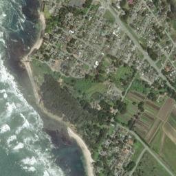 Seal Cove California High Resolution Satellite Map