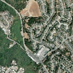 Highlands California High Resolution Satellite Map