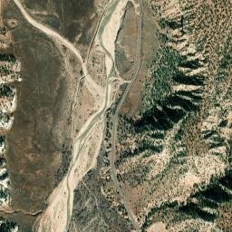 Cottonwood Canyon Rd Utah USA High Resolution Satellite Map