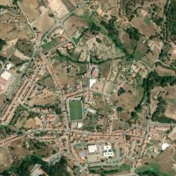 São Teotónio map(satellite map)