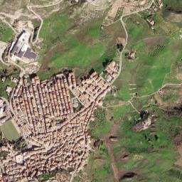 Campofranco map(satellite map)