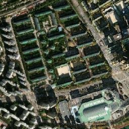 Korean Lotte World Satellite Map