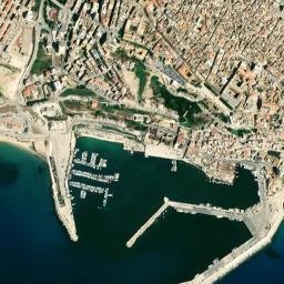 Sciacca map(satellite map)