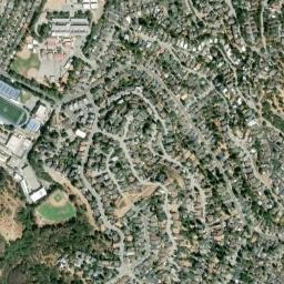 Devonshire California High Resolution Satellite Map