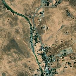 Hornitos California High Resolution Satellite Map