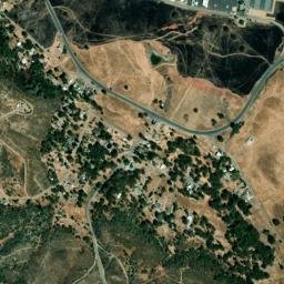 Mount Bullion California High Resolution Satellite Map