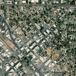 Turlock map(satellite map)