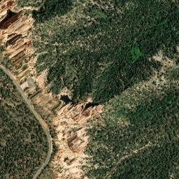 Unnamed Road, Bryce Canyon National Park High Resolution Satellite Map