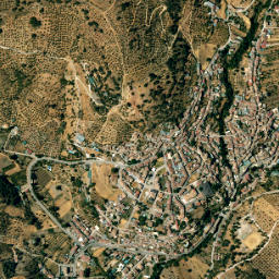 Frailes map(satellite map)