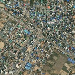 Hoengseong-gun map(satellite map)