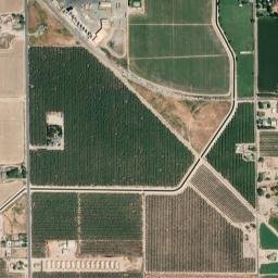 Hatch California High Resolution Satellite Map