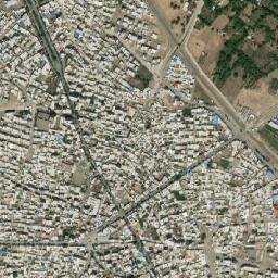 Ajabshir map(satellite map)