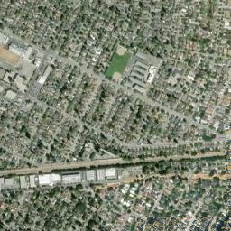3308 Edison Way Menlo Park CA High Resolution Satellite Map