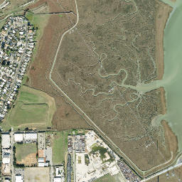 Ravenswood California High Resolution Satellite Map