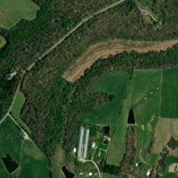 Ohio County map(satellite map)