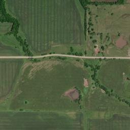 W 590th Ave Girard Kansas High Resolution Satellite Map