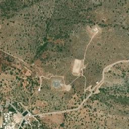 Megálo Chorió map(satellite map)