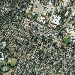 Vintage Oaks California High Resolution Satellite Map