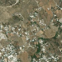 Áno Merá map(satellite map)