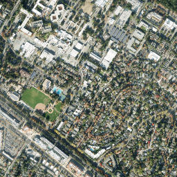 Linfield Oaks California High Resolution Satellite Map