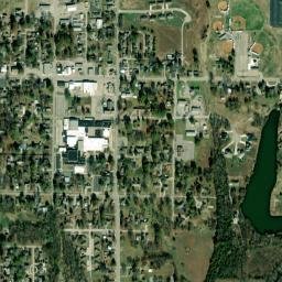 Frontenac map(satellite map)