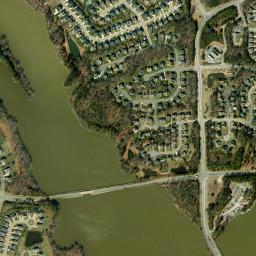Satellite view of Brandermill Country Club