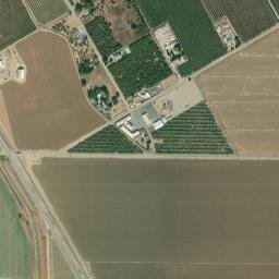 Jet California High Resolution Satellite Map