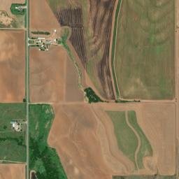 211 S Main St Zenda KS 67159 High Resolution Satellite Map