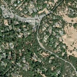 Woodside map(satellite map)