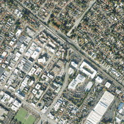 354 College Ave Palo Alto CA 94306 High Resolution Satellite Map