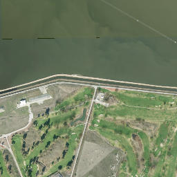 South Shore Port California High Resolution Satellite Map