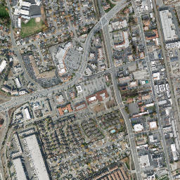 Milpitas map(satellite map)