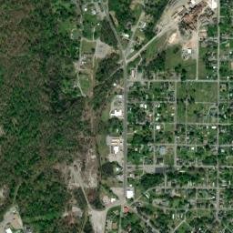Rosiclare map(satellite map)