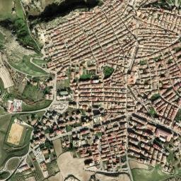 Pietraperzia map(satellite map)