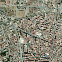 Águilas map(satellite map)