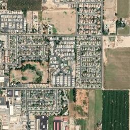 Hilmar California High Resolution Satellite Map