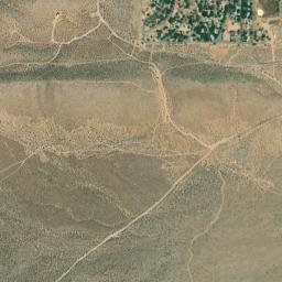 Rovana California High Resolution Satellite Map