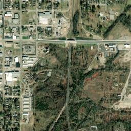 783-901 East 4th Street, Pittsburg, KS High Resolution Satellite Map