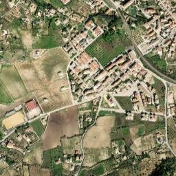 Racalmuto map(satellite map)