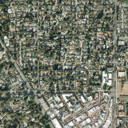 Los Altos map(satellite map)