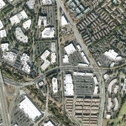 Wayne California High Resolution Satellite Map