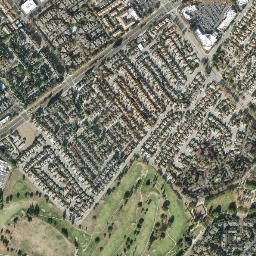 1428 Townsend Ave San Jose CA High Resolution Satellite Map