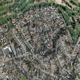 East Foothills map(satellite map)