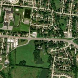 Cape Girardeau County map(satellite map)