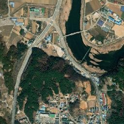 Pyeongchang map(satellite map)